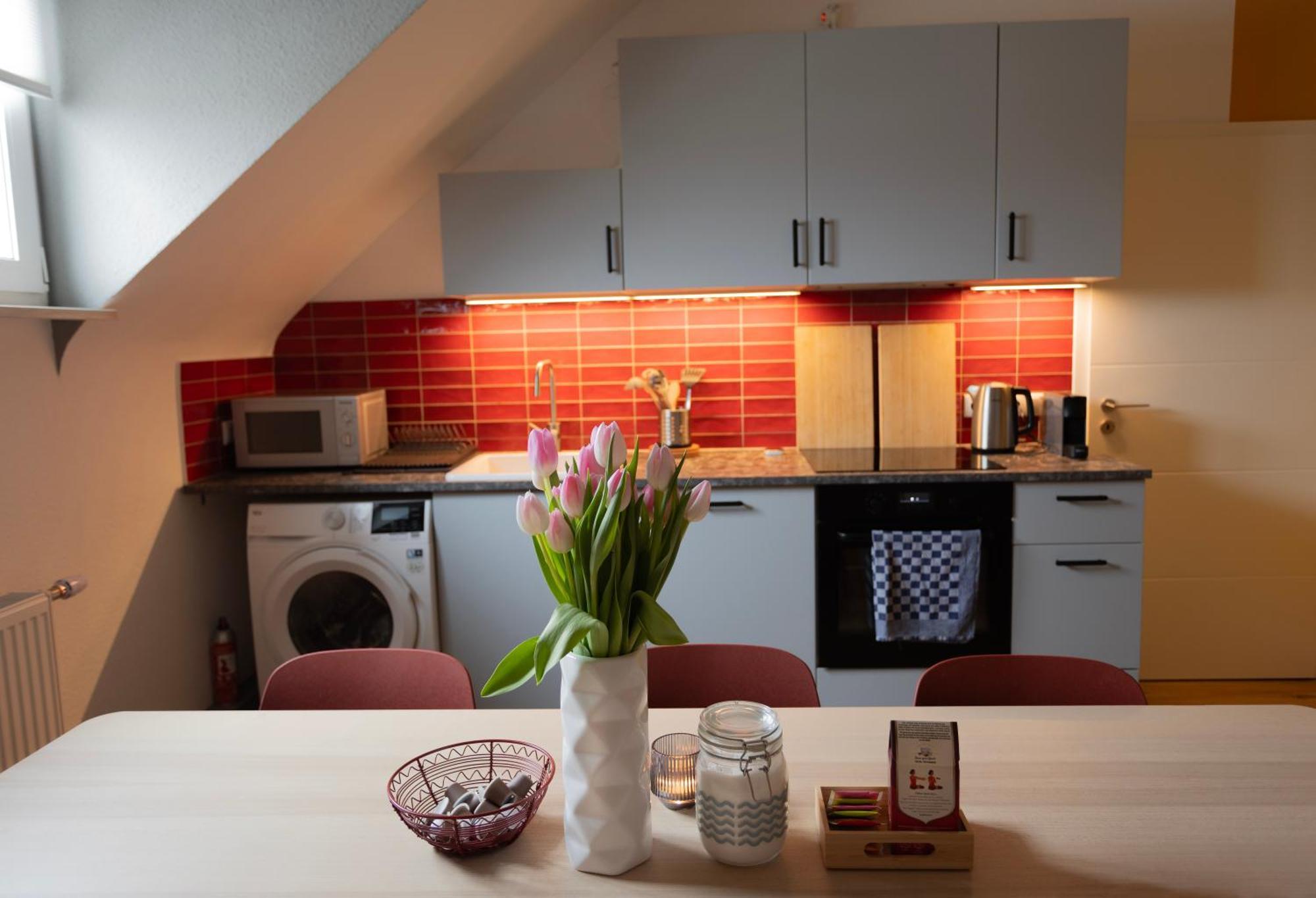 Big Flat With Fresh Renovation, Free Parking, Sonyps, Netflix Apartment Duisburg Bagian luar foto
